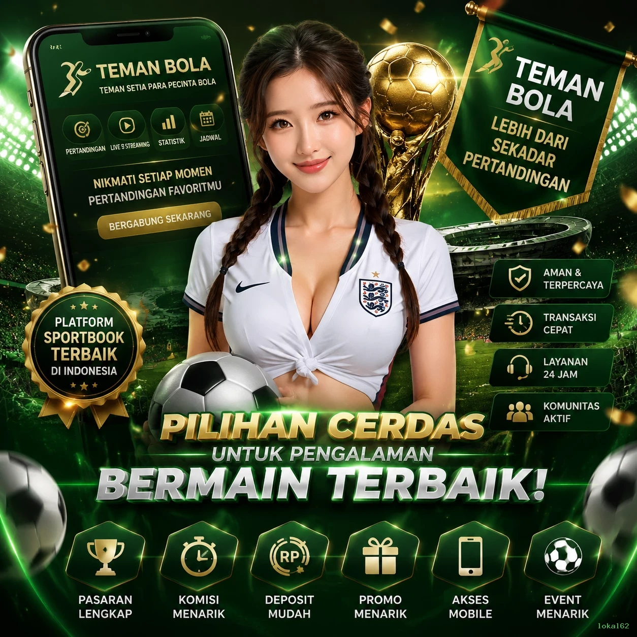 Ikon aplikasi lokal62 resmi